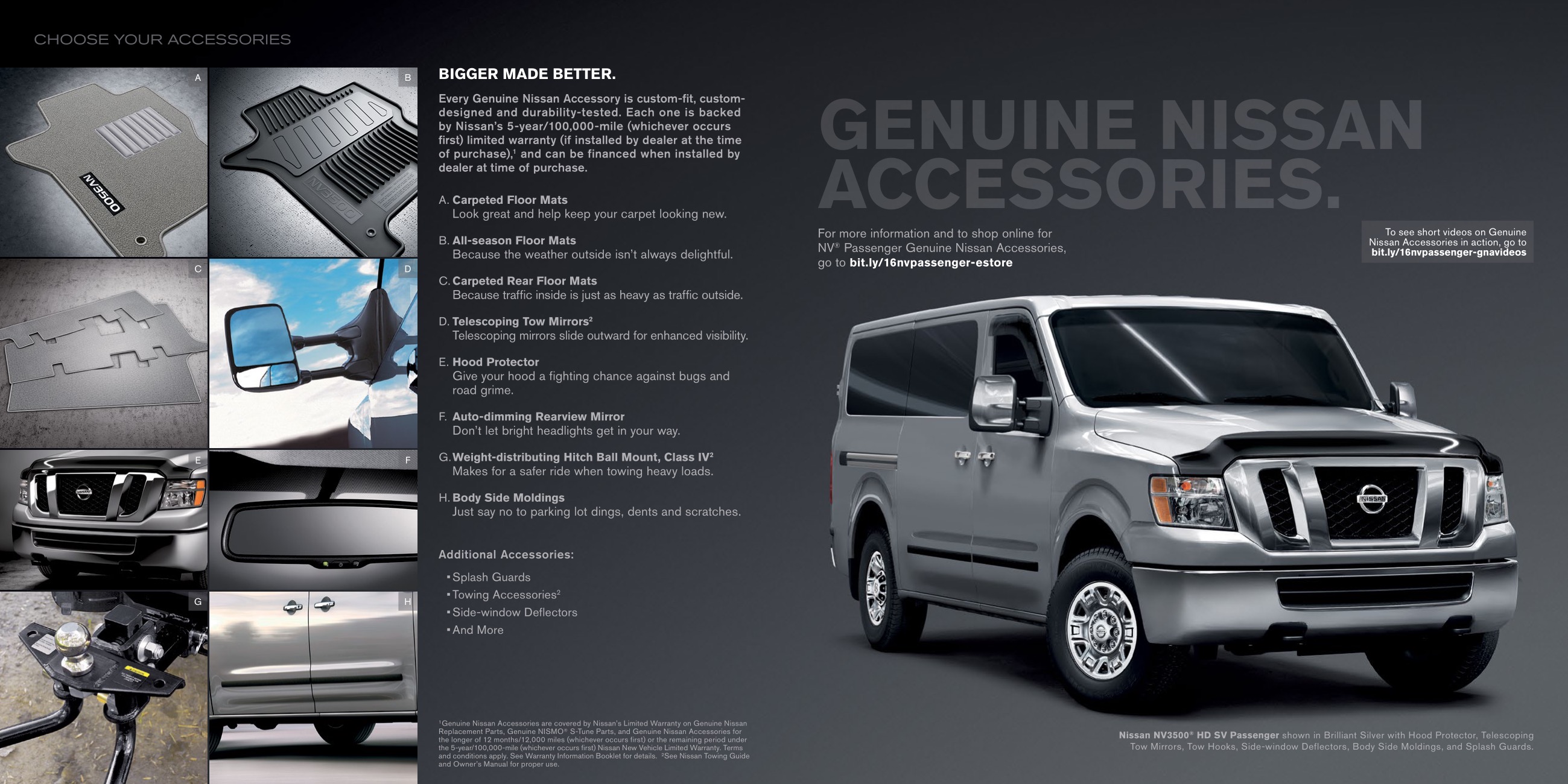 2016 Nissan NV Passenger Brochure Page 2